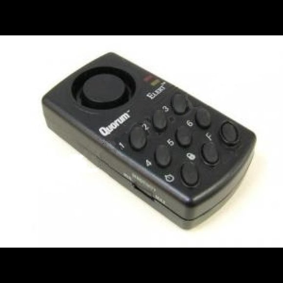 Quorum Elert Black Wireless Personal Security Portable Attack Safety Alarm - Picture 1 of 1